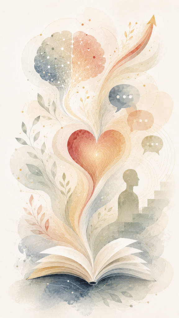 Illustration zu emotionaler Intelligenz und persönlicher Entwicklung