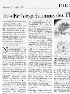 Presseartikel über NLP und Politik