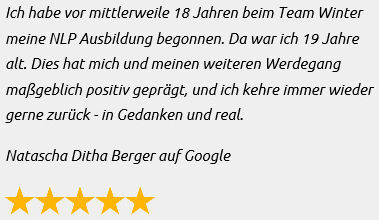Teilnehmer Feedback: Testimonial ndb